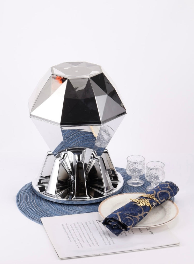 Diamond Cutlery Holder - Almastene - Luxury Home Decor