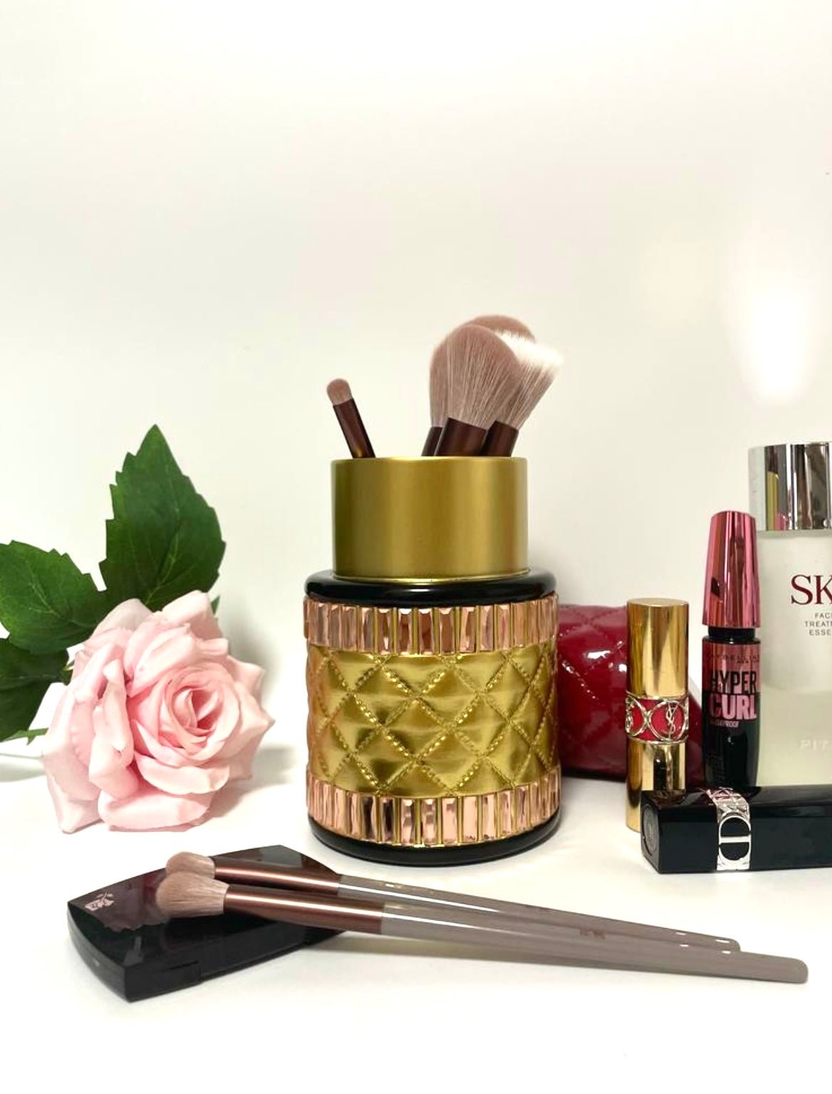 Diamond Cutlery Holder - Almastene - Luxury Home Decor